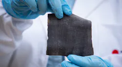 Nylon fabric contains a graphene film laser-patterned to form electrodes in a fractal geometry; an electrolyte turns the prototype cloth into a supercapacitor that retains 80% capacitance, even after 50 wash and dry cycles in commercial laundering machines.