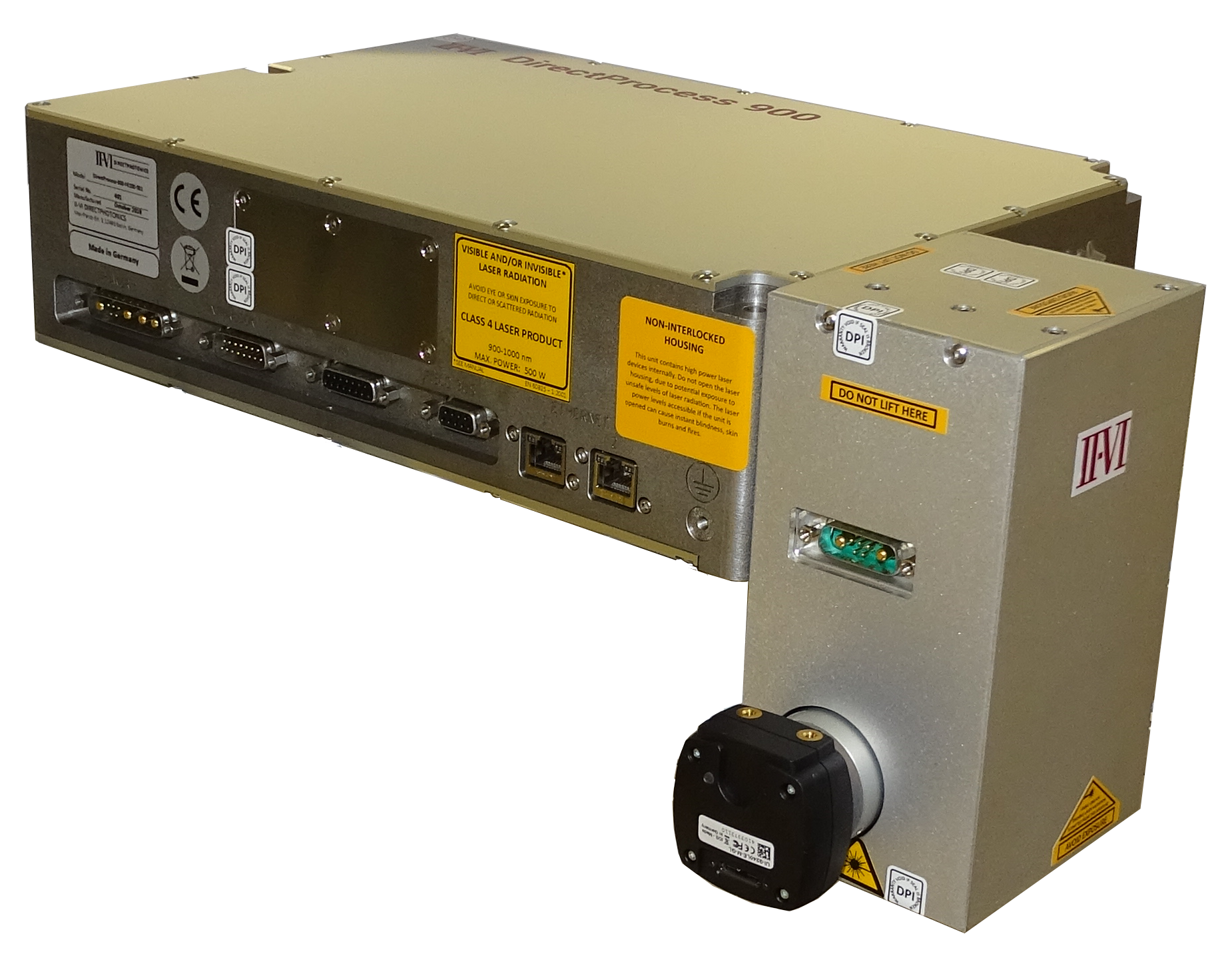 FIGURE 1. The 6 mm-mrad free-space rectangular BPP of the DirectProcess900 FlexShape laser engine by II-VI allows the laser to achieve spot sizes down to 0.2 mm.