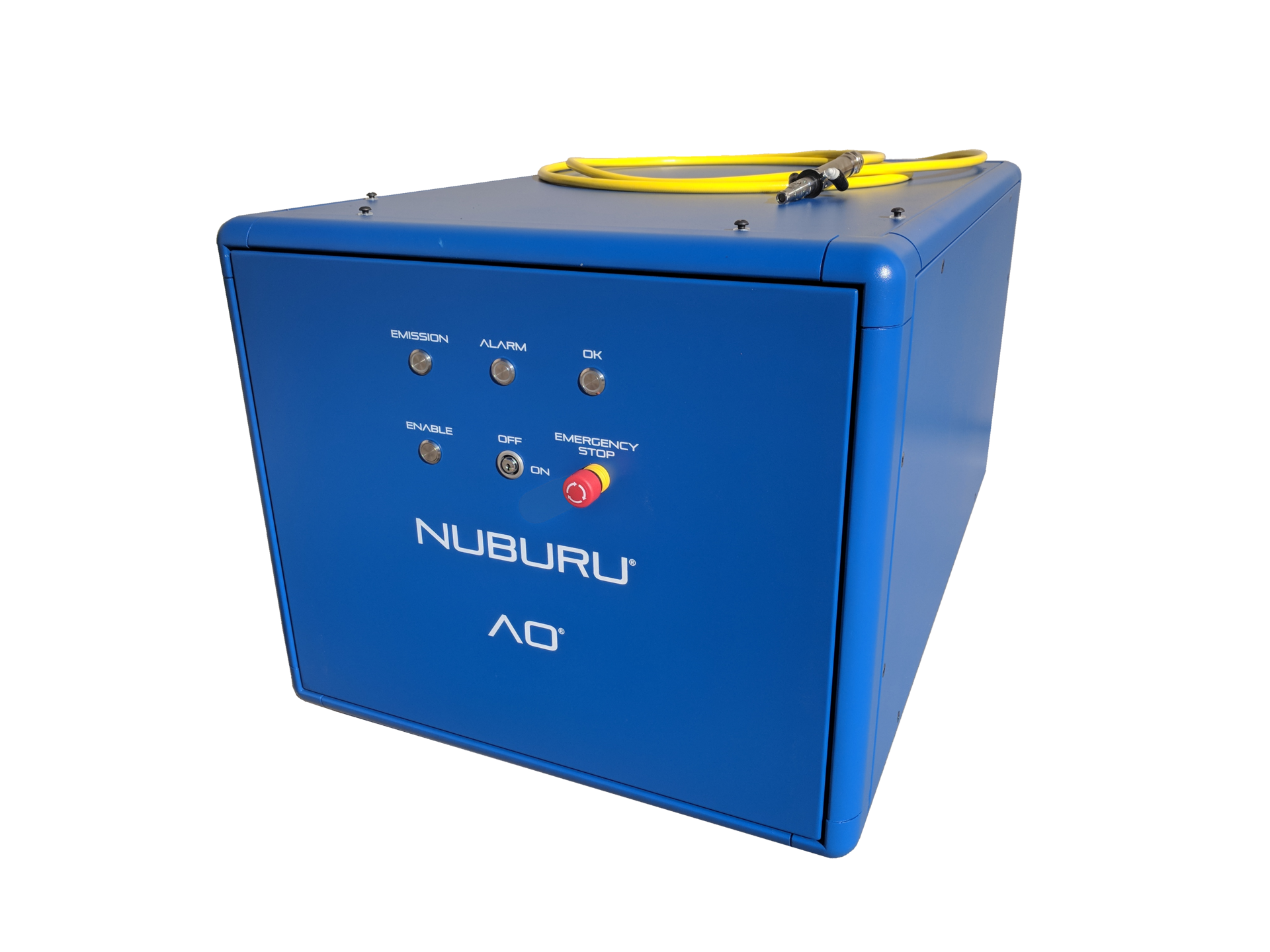 AO-500 high-power high-brightness blue laser from Nuburu