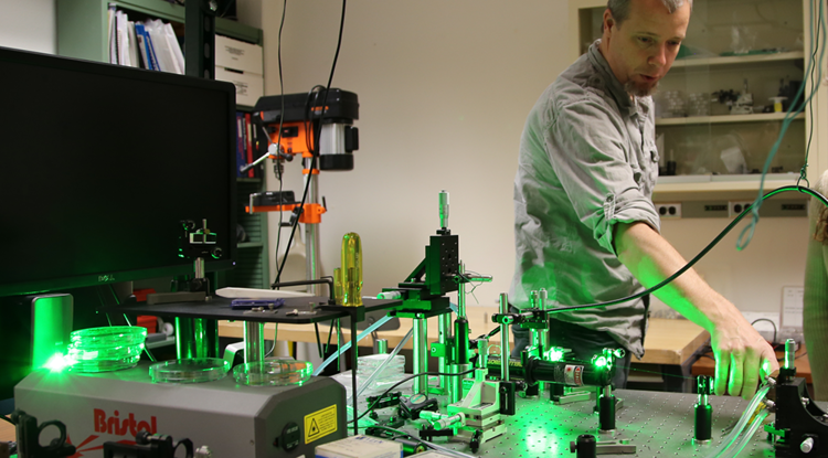 Chris Hessenius is a co-inventor of technologies that are the basis of three different laser-based startup companies that have received funding.