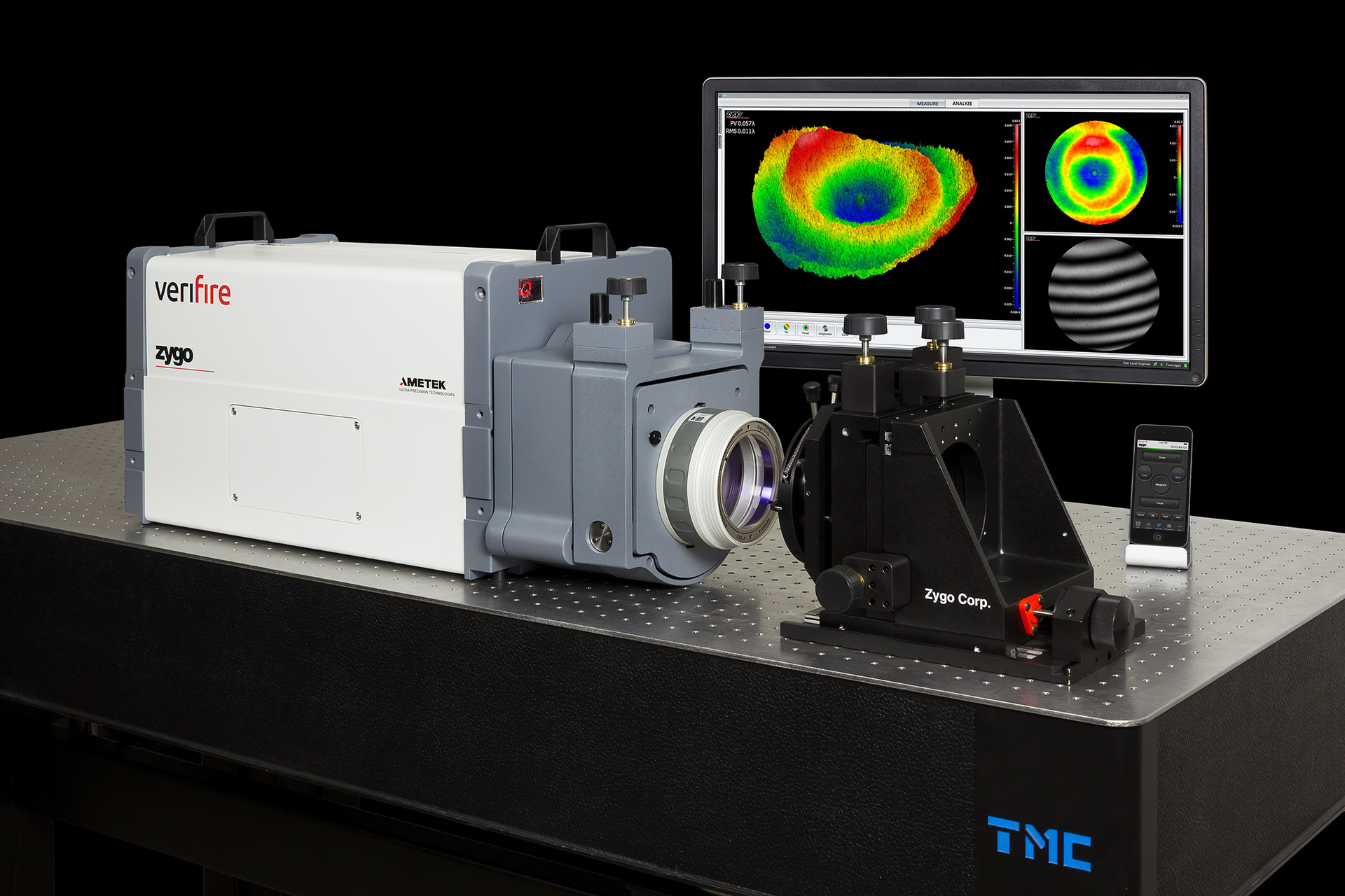 Interferometer from Zygo has a a frequencystabilized laser Laser