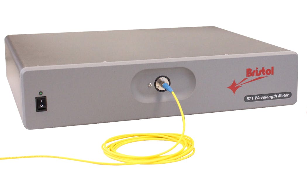 Bristol Instruments laser wavelength meter features automatic