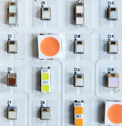 FIGURE 2. Emitter arrays can be customized to specific requirements. FIGURE 2. Emitter arrays can be customized to specific requirements.