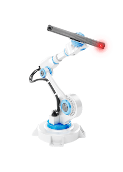 FIGURE 1. A PhoXi 3D Scanner by Photoneo mounted on a robot arm automates bin picking, depalletization, and other industrial applications using Photoneo automation systems. FIGURE 1. A PhoXi 3D Scanner by Photoneo mounted on a robot arm automates bin picking, depalletization, and other industrial applications using Photoneo automation systems.