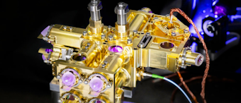 A photon source developed by Fraunhofer IOF for generating entangled photon pairs.