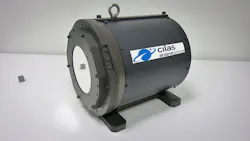 Shown is a prototype of the deformable mirror developed by CILAS with the help of ESO. To support research and technological development in Europe, and to ensure the availability of necessary technology for ESO telescopes, ESO worked together with CILAS and the Thirty Meter Telescope International Observatory in 2013-2015 on the design and development of actuators for deformable mirrors.