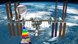 DESIS aboard the International Space Station. DESIS aboard the International Space Station.