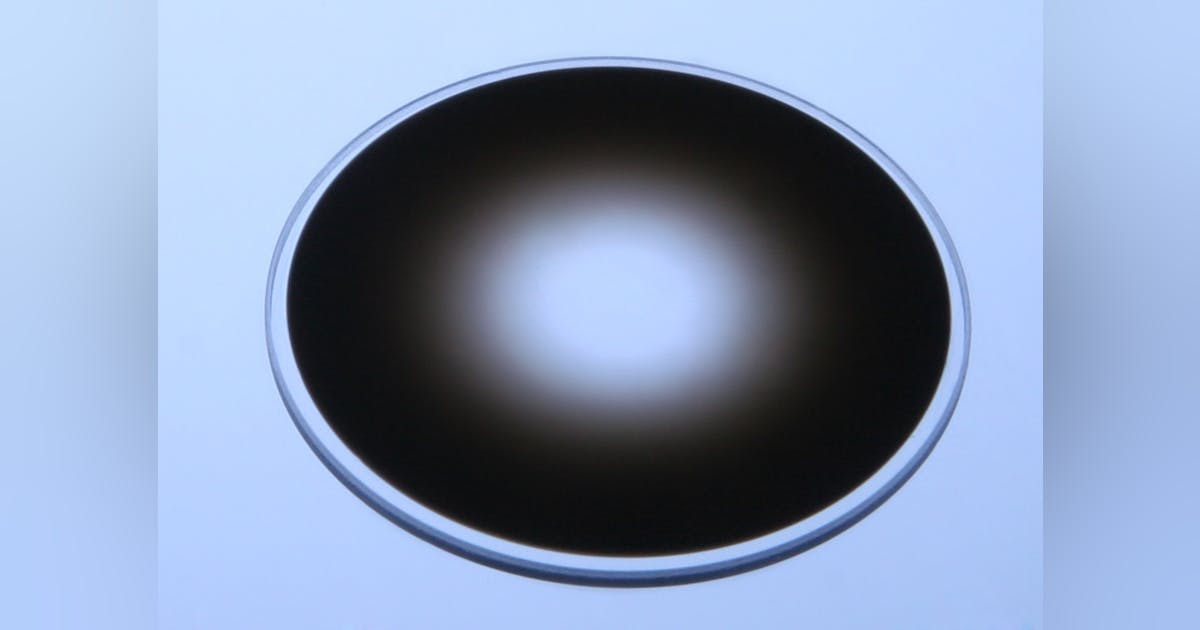 Inverted apodizing neutral density filter from Reynard available ...