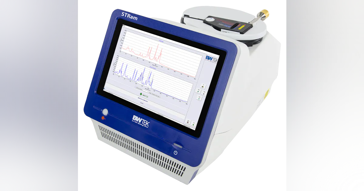 B&W Tek Raman spectrometer features 1064 nm laser | Laser Focus World