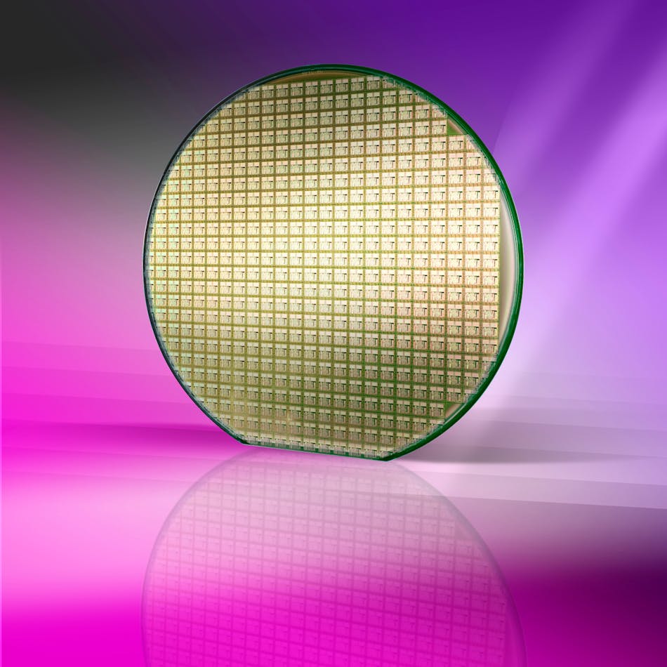 Dsi Gold Coating On Silicon Wafer
