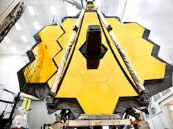 FIGURE 1. OSLO, by Lambda Research Corporation, was used in the design and analysis of the James Webb Space Telescope (JWST). FIGURE 1. OSLO, by Lambda Research Corporation, was used in the design and analysis of the James Webb Space Telescope (JWST).