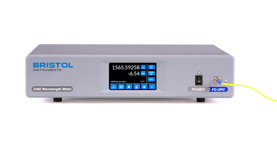 Bristol Instruments optical wavelength meter features continuous ...