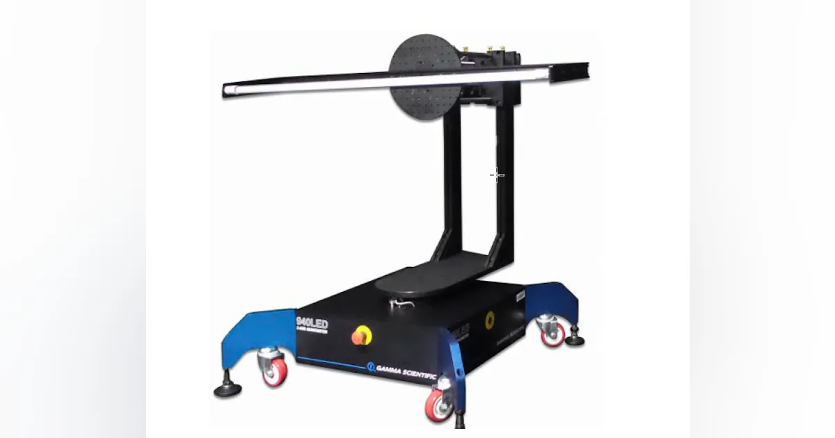 Goniometer Laserpro Gamma Scientific goniometer system features a 1 mW Class 2 alignment ...