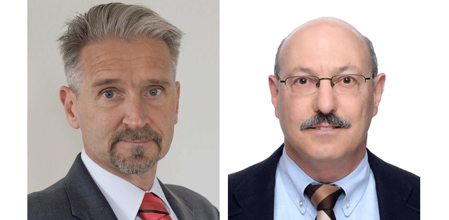 Hans Zappe (left) will serve as editor-in-chief of Optical Microsystems (JOM), while Harry J. Levinson (right) will lead the Journal of Micro/Nanolithography, MEMS, and MOEMS.