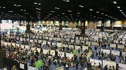 Neuroscience 2015 featured rotating poster presentations in the exhibit hall.