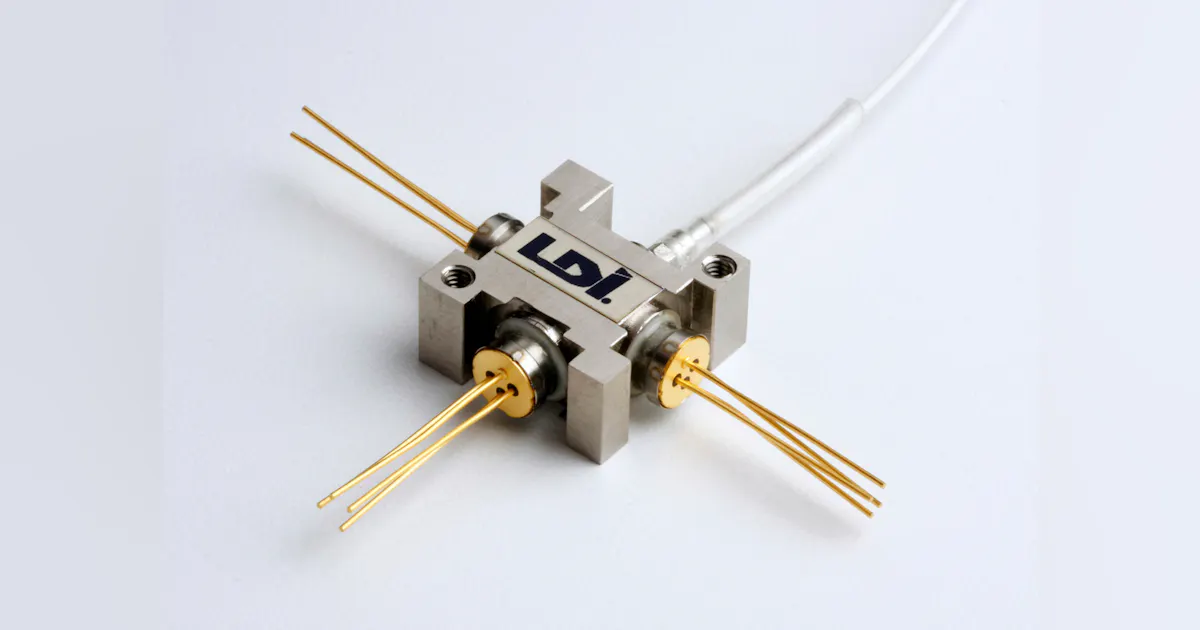 Fiber-coupled laser diode module from OSI delivers 35 mW optical power ...