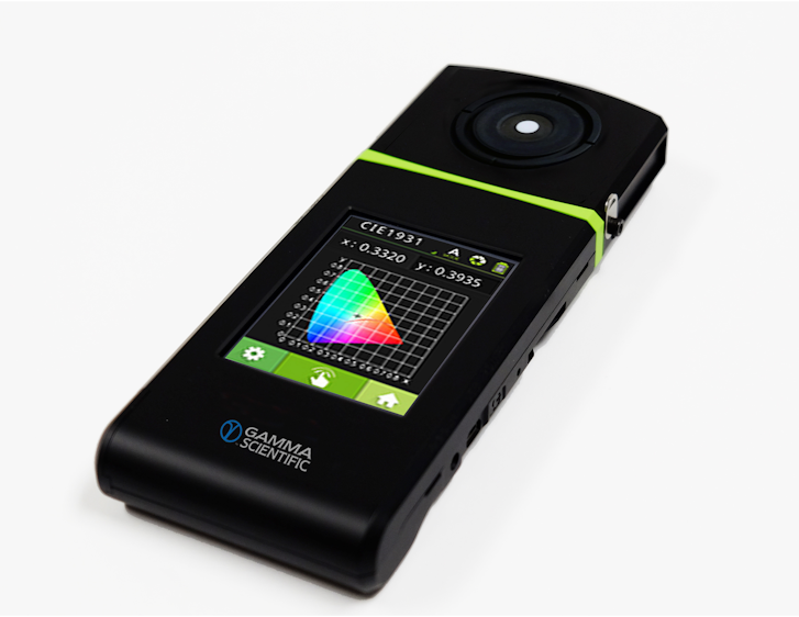 Spectrometers from Gamma Scientific integrate a highres color display