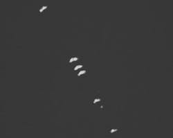 FIGURE 1. Fractures caused by high localized pressure during polishing. FIGURE 1. Fractures caused by high localized pressure during polishing.
