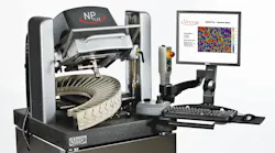 FIGURE 1. Veeco's NPFlex white-light interferometer provides noncontact 3-D areal surface characterization with subnanometer vertical resolution at every pixel for large samples, designed to complement measurements made with a CMM tool.