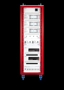 FIGURE 4. To meet the demand for compact and robust laser solutions in quantum applications, TOPTICA Photonics has developed modular laser 19-in. rack systems comprising narrow-linewidth tunable diode lasers, amplified and frequency-doubled laser systems, frequency combs, wavelength meters, and other components. Digital laser controllers enable remote control of the laser modules and deep integration with the application’s control software—for example, using a Python software development kit. FIGURE 4. To meet the demand for compact and robust laser solutions in quantum applications, TOPTICA Photonics has developed modular laser 19-in. rack systems comprising narrow-linewidth tunable diode lasers, amplified and frequency-doubled laser systems, frequency combs, wavelength meters, and other components. Digital laser controllers enable remote control of the laser modules and deep integration with the application’s control software—for example, using a Python software development kit.