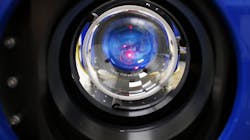 A transparent dome mounted for measurement with a short coherence laser interferometer. A transparent dome mounted for measurement with a short coherence laser interferometer.