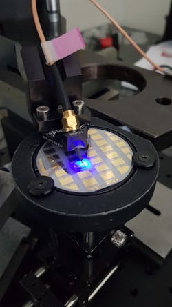 CEA-Leti’s expertise in the microLED epitaxial process produces microLEDs as small as 10 microns. CEA-Leti’s expertise in the microLED epitaxial process produces microLEDs as small as 10 microns.