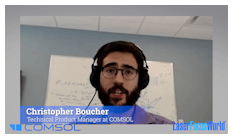 Christoper Boucher Introduces COMSOL