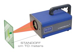 FIGURE 1. A compact spectrometer from Block Engineering uses a quantum cascade laser to scan the mid-IR spectra of nearby objects.