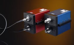 FIGURE 3. Photon-counting SPAD modules (red- and blue-enhanced versions) are shown in fiber-coupled configurations. FIGURE 3. Photon-counting SPAD modules (red- and blue-enhanced versions) are shown in fiber-coupled configurations.
