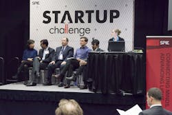 FIGURE 1. The SPIE Startup Challenge gives venture capital exposure and mentoring to aspiring entrepreneurs working to bring new photonics products to market. FIGURE 1. The SPIE Startup Challenge gives venture capital exposure and mentoring to aspiring entrepreneurs working to bring new photonics products to market.