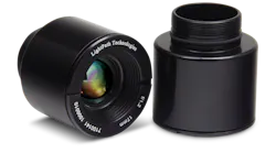 FIGURE 1. These molded chalcogenide glass lenses by LightPath Technologies provide a cost-effective alternative to single-point diamond-turned germanium lenses; they also have the advantage of not turning optically opaque at temperatures above 65°C, as does germanium.