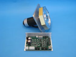 FIGURE 2. The controller for the Precision Laser Scanning Eagle-Eye scanner uses a sine-wave drive rather than the traditional trapezoid drive. FIGURE 2. The controller for the Precision Laser Scanning Eagle-Eye scanner uses a sine-wave drive rather than the traditional trapezoid drive.