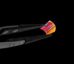 FIGURE 3. Ultra-thin flexible filters are scratch insensitive and ideal for weight-sensitive applications. FIGURE 3. Ultra-thin flexible filters are scratch insensitive and ideal for weight-sensitive applications.