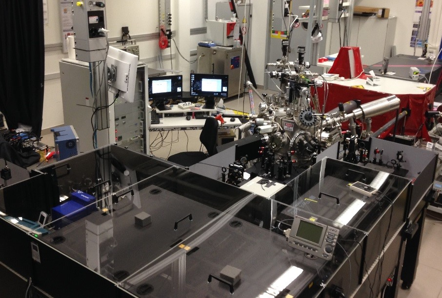 FIGURE 1. At ETH Zurich, an Astrella amplifier maintains output stability in spite of its proximity to a deposition chamber that reaches internal temperatures as high as 950&deg;C.