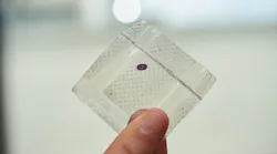 The LambdaVision artificial retina generates an ion gradient from ordered layers of bacteriorhodopsin to restore useful sight when implanted in place of irretrievably damaged photoreceptors in the eye.