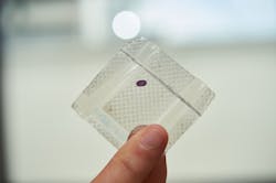 The LambdaVision artificial retina generates an ion gradient from ordered layers of bacteriorhodopsin to restore useful sight when implanted in place of irretrievably damaged photoreceptors in the eye. The LambdaVision artificial retina generates an ion gradient from ordered layers of bacteriorhodopsin to restore useful sight when implanted in place of irretrievably damaged photoreceptors in the eye.