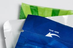 Laser Scribing Of Easy Tear Openings In Plastic Pouches Laser Scribing Of Easy Tear Openings In Plastic Pouches