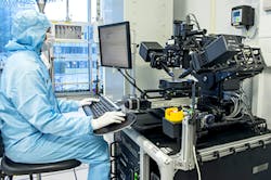 The Southampton collaboration used advanced research facilities in the university's Mountbatten cleanroom complex. The Southampton collaboration used advanced research facilities in the university's Mountbatten cleanroom complex.
