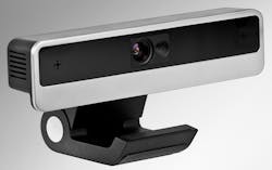 FIGURE 4. The Optrima camera includes RGB and infrared imaging and acoustic pick-up. FIGURE 4. The Optrima camera includes RGB and infrared imaging and acoustic pick-up.