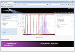 FIGURE 3. SearchLight (www.searchlight.semrock.com) is a freely available web-based qualitative and quantitative design and analysis tool. FIGURE 3. SearchLight (www.searchlight.semrock.com) is a freely available web-based qualitative and quantitative design and analysis tool.