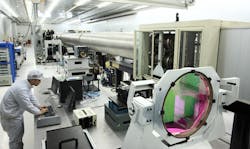 FIGURE 1. The SG-II laser facility at SIOM houses a high-power laser system with multiple and complex laser beam components.