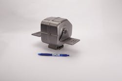 FIGURE 3. PTU 5 pan-tilt positioners have encoders on the output to achieve repeatability values of 0.05°. FIGURE 3. PTU 5 pan-tilt positioners have encoders on the output to achieve repeatability values of 0.05°.