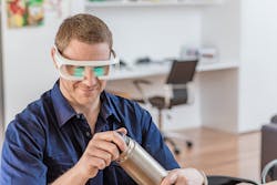FIGURE 3. Re-Timer glasses deliver 500 nm light to reduce jet lag, improve sleep, and improve alertness for shift workers. FIGURE 3. Re-Timer glasses deliver 500 nm light to reduce jet lag, improve sleep, and improve alertness for shift workers.