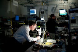 The Internet System Lab provides a research-scale emulation of key pieces of Internet infrastructure and serves as a testbed for novel photonic device technologies. The Internet System Lab provides a research-scale emulation of key pieces of Internet infrastructure and serves as a testbed for novel photonic device technologies.
