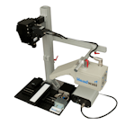 FIGURE 1. The starter kit comprises a hyperspectral sensor (VNIR or SWIR), illumination kit, full software control, and a moving stage to properly scan materials of interest.