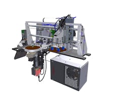 FIGURE 2. The optics inside the Simoa instrument include a custom widefield fluorescence microscope and a disc transport system. FIGURE 2. The optics inside the Simoa instrument include a custom widefield fluorescence microscope and a disc transport system.