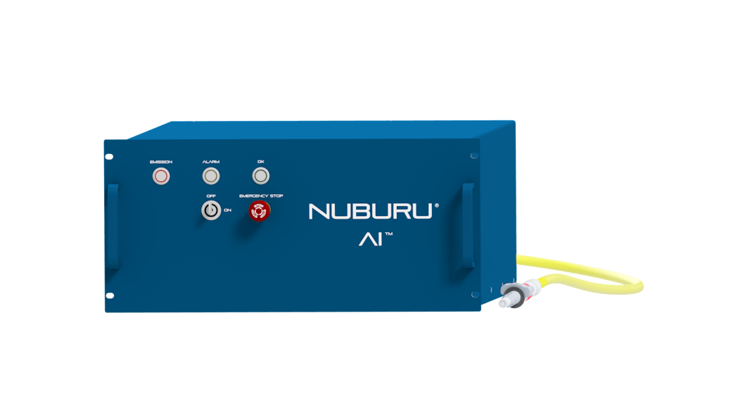 AI-1500 blue laser from Nuburu