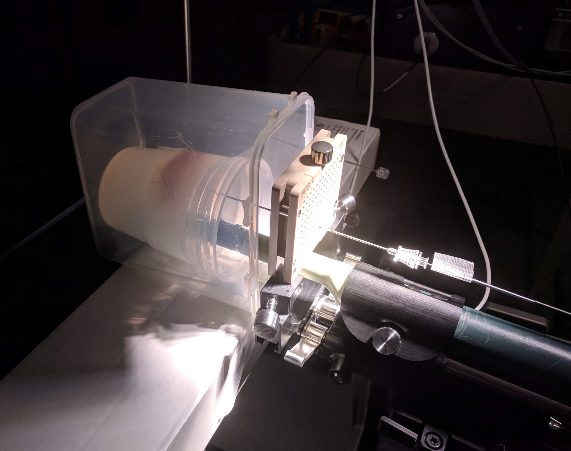A new handheld optical probe is designed to collect Raman spectroscopy from a precisely defined location to speed diagnosis and treatment of prostate cancer.