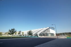 ELI NP was built on a site in Margurele near the Romanian capital Bucharest. The first impression is reminiscent of a Californian campus. ELI NP was built on a site in Margurele near the Romanian capital Bucharest. The first impression is reminiscent of a Californian campus.