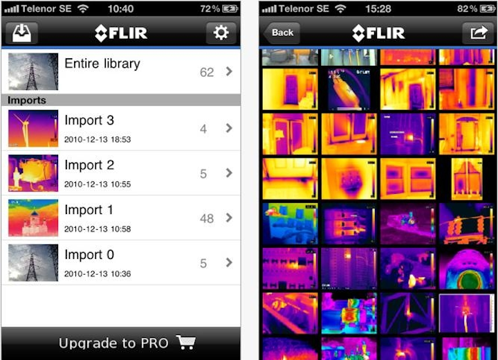 Flir Intros Thermal Imaging Camera App For Ipad And Iphone Laser Focus World